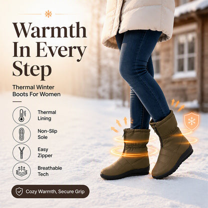 Women's Warm Winter Snow Boots