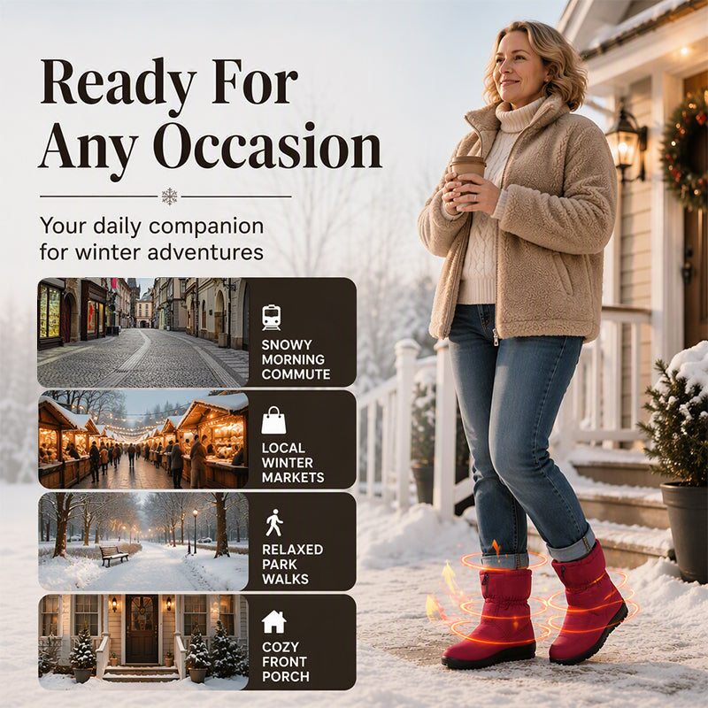 Women's Warm Winter Snow Boots