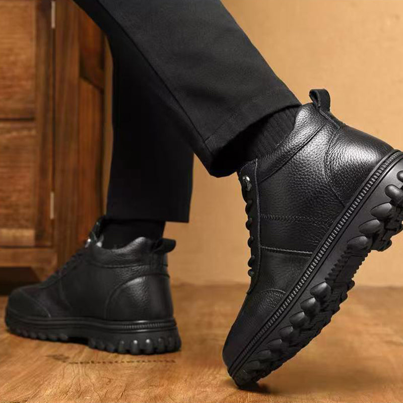 Men’s Warm Plush-Lined Shoes