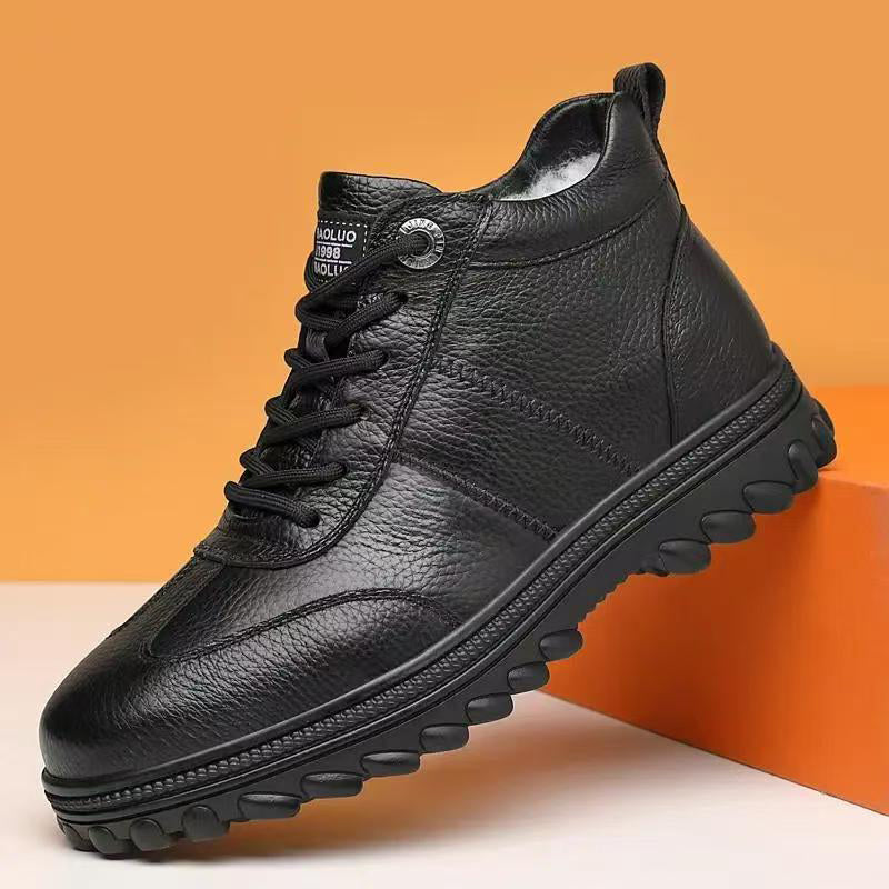 Men’s Warm Plush-Lined Shoes