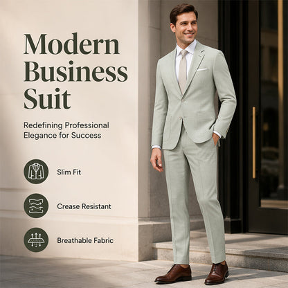 Men's Slim Fit 2-Piece Suit