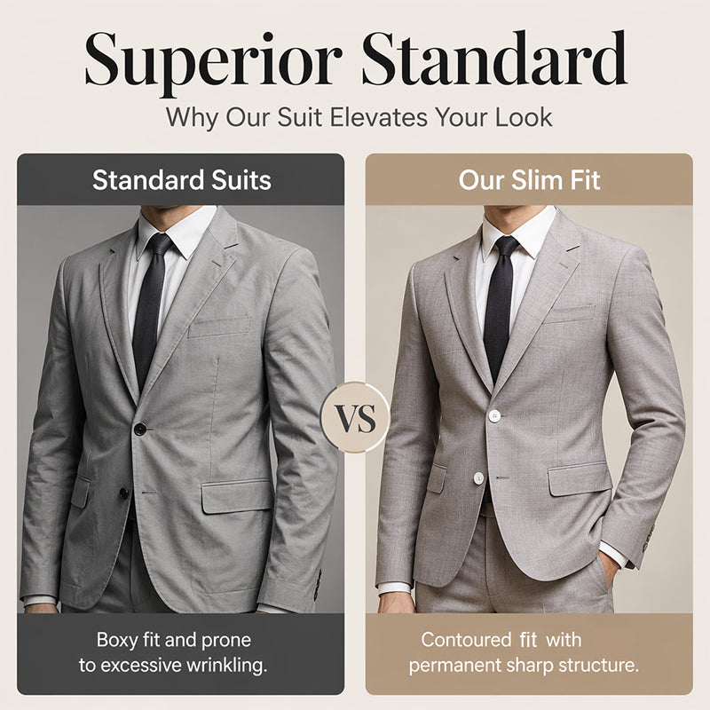 Men's Slim Fit 2-Piece Suit