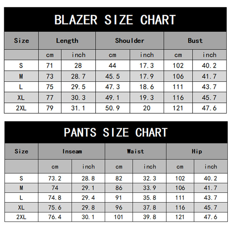 Men's Slim Fit 2-Piece Suit