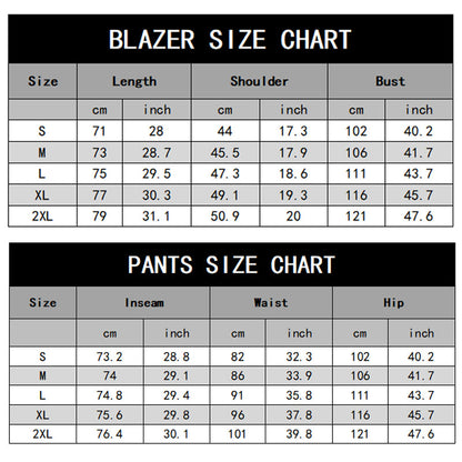 Men's Slim Fit 2-Piece Suit