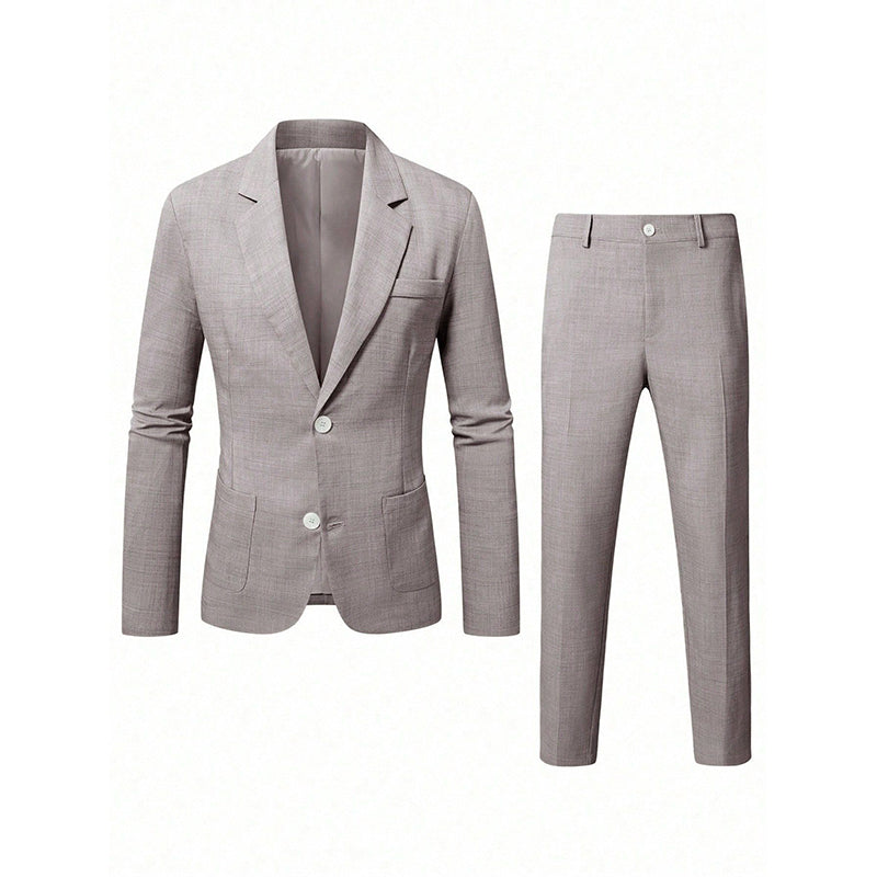 Men's Slim Fit 2-Piece Suit