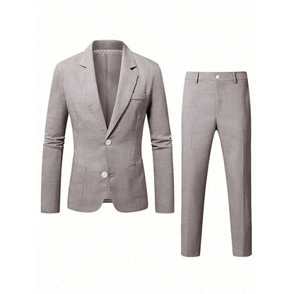 Men's Slim Fit 2-Piece Suit