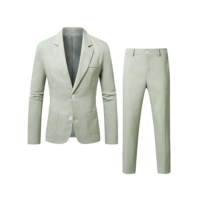Men's Slim Fit 2-Piece Suit