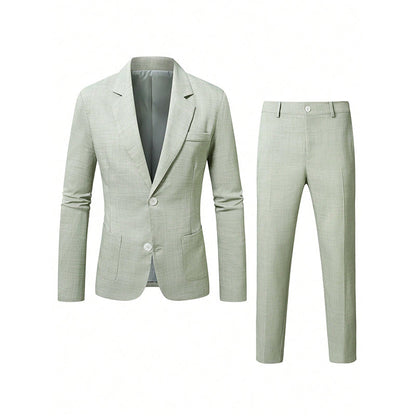 Men's Slim Fit 2-Piece Suit