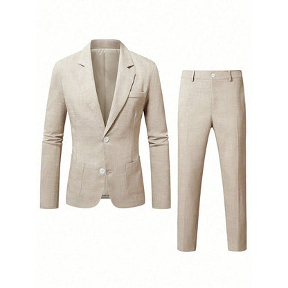 Men's Slim Fit 2-Piece Suit