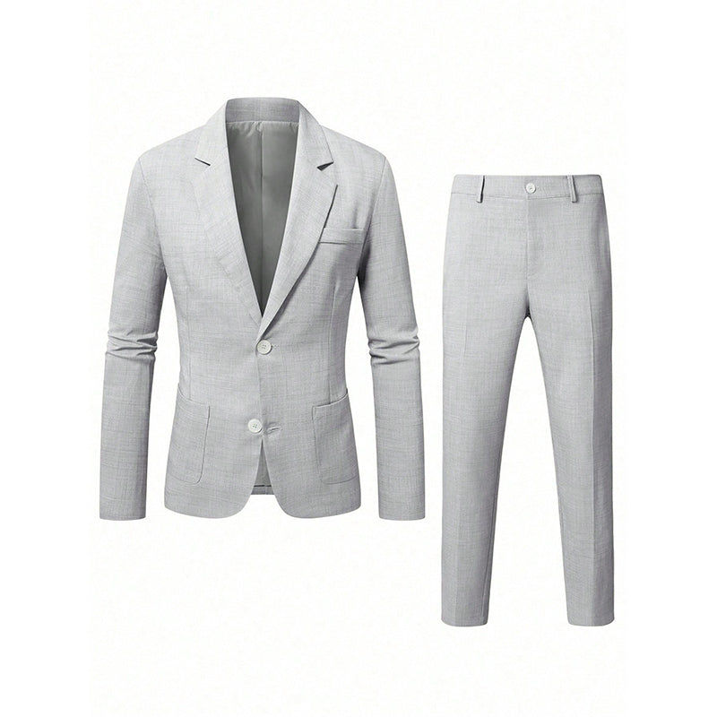 Men's Slim Fit 2-Piece Suit