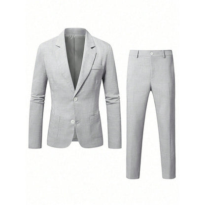 Men's Slim Fit 2-Piece Suit