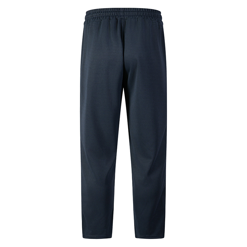 Men's Waffle Knit Drawstring Casual Pants