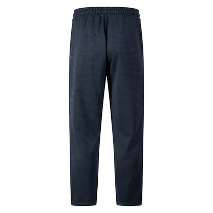 Men's Waffle Knit Drawstring Casual Pants