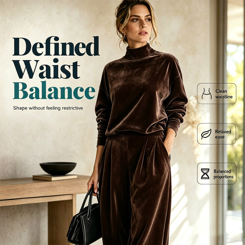 Refined Knit Commute Set
