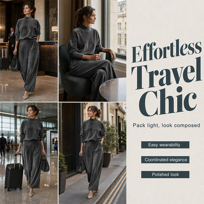 Refined Knit Commute Set