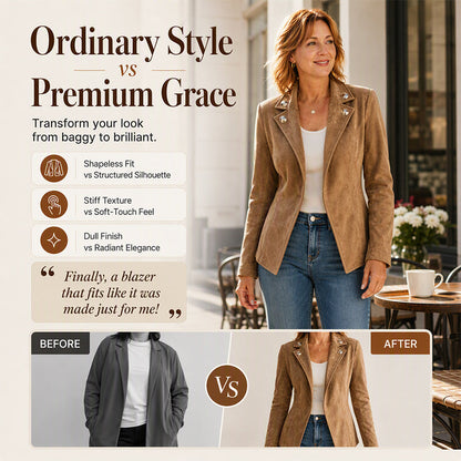 Women's Chic Lapel Slim Fit Jacket