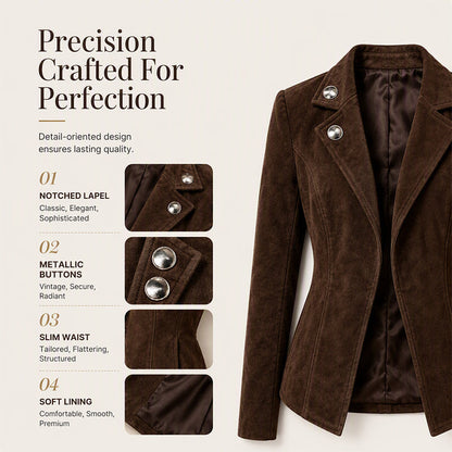 Women's Chic Lapel Slim Fit Jacket