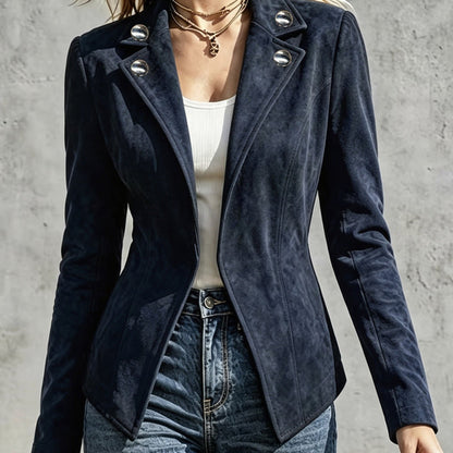 Women's Chic Lapel Slim Fit Jacket
