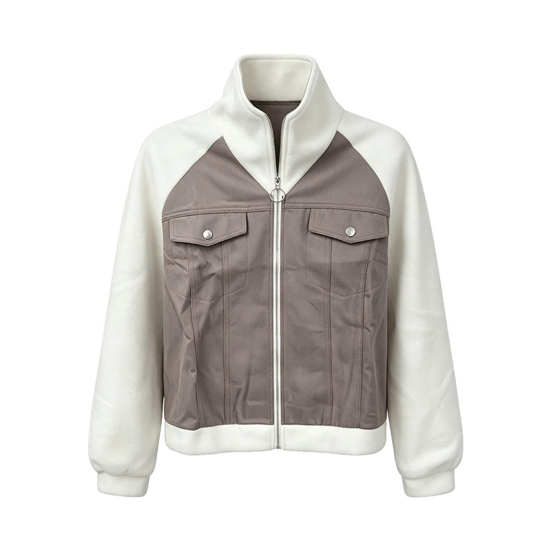 Women's Denim Patchwork Jacket
