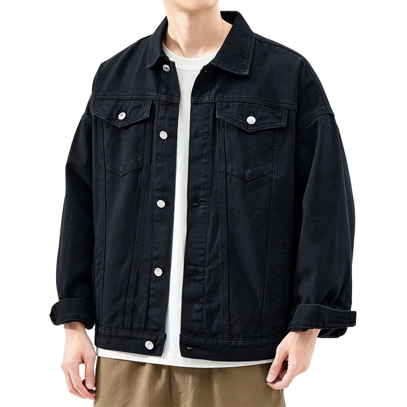 Men's Classic  Loose Fit Cargo Jacket