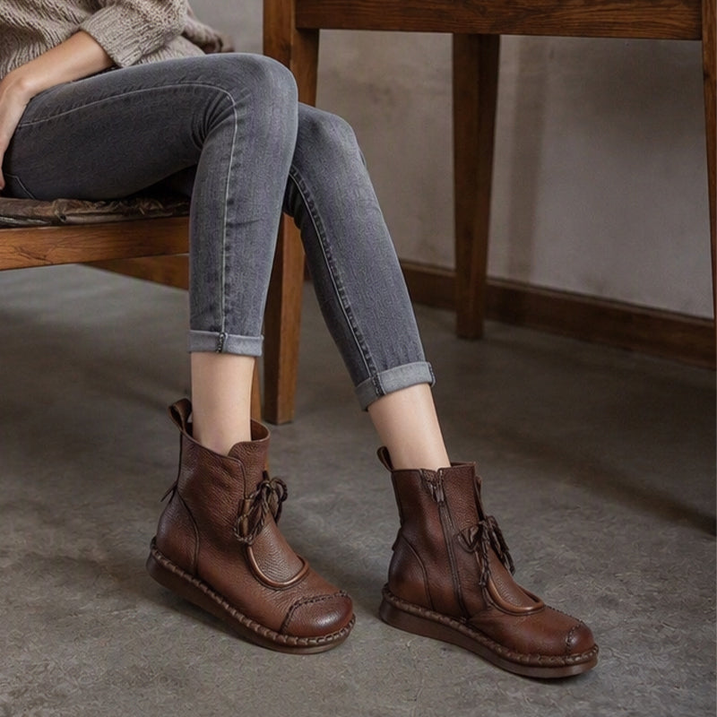 Women's Vintage Ethnic Ankle Boots ✨𝘉𝘶𝘺 2 𝘢𝘯𝘥 𝘨𝘦𝘵 𝘢𝘯 𝘦𝘹𝘵𝘳𝘢 8% 𝘥𝘪𝘴𝘤𝘰𝘶𝘯𝘵