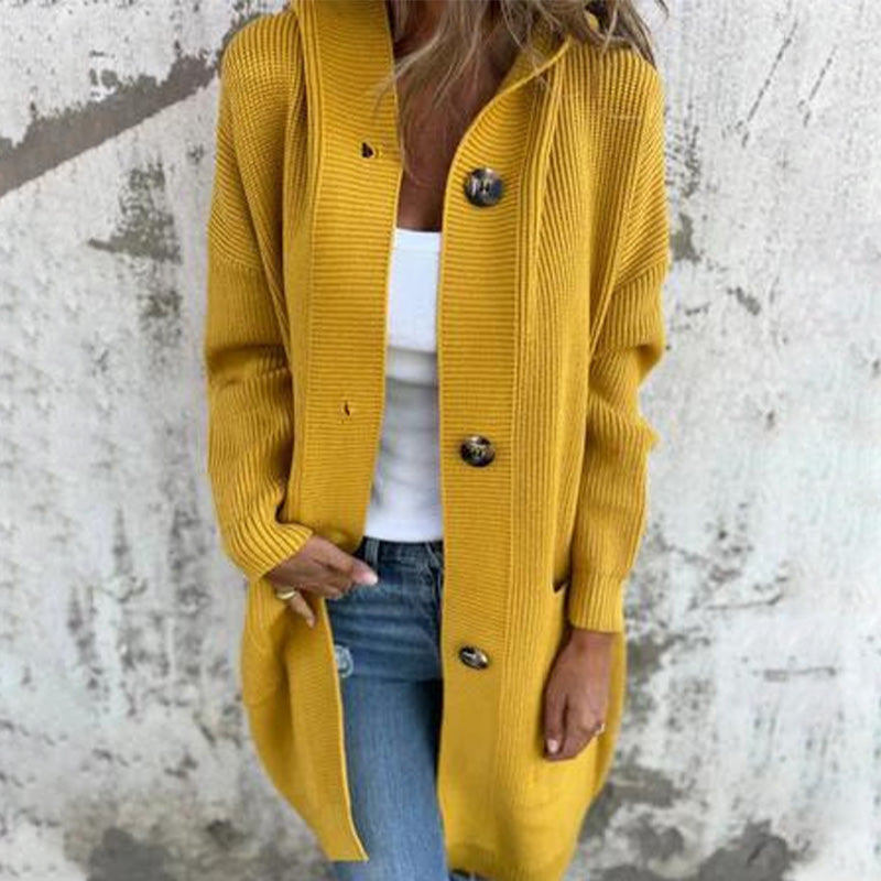 Women's Button-Down Hooded Cardigan ✨𝘉𝘶𝘺 2 𝘢𝘯𝘥 𝘨𝘦𝘵 𝘢𝘯 𝘦𝘹𝘵𝘳𝘢 8% 𝘥𝘪𝘴𝘤𝘰𝘶𝘯𝘵
