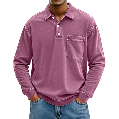 Men's Casual Long Sleeve Shirt With Pocket ✨𝘉𝘶𝘺 2 𝘢𝘯𝘥 𝘨𝘦𝘵 𝘢𝘯 𝘦𝘹𝘵𝘳𝘢 8% 𝘥𝘪𝘴𝘤𝘰𝘶𝘯𝘵