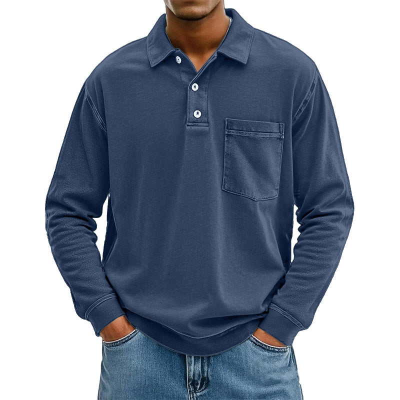Men's Casual Long Sleeve Shirt With Pocket ✨𝘉𝘶𝘺 2 𝘢𝘯𝘥 𝘨𝘦𝘵 𝘢𝘯 𝘦𝘹𝘵𝘳𝘢 8% 𝘥𝘪𝘴𝘤𝘰𝘶𝘯𝘵