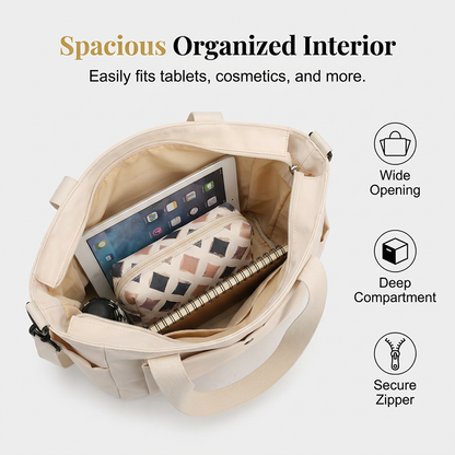 Large Capacity Tote Bag for Women ✨𝘉𝘶𝘺 2 𝘢𝘯𝘥 𝘨𝘦𝘵 𝘢𝘯 𝘦𝘹𝘵𝘳𝘢 8% 𝘥𝘪𝘴𝘤𝘰𝘶𝘯𝘵
