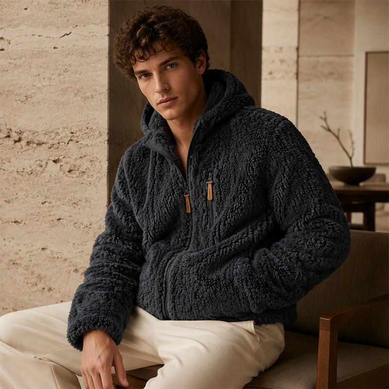 Men's Hooded Fleece Zipper Jacket ✨𝘉𝘶𝘺 𝘢𝘯𝘺 2 𝘢𝘯𝘥 𝘨𝘦𝘵 𝘢𝘯 𝘦𝘹𝘵𝘳𝘢 8% 𝘥𝘪𝘴𝘤𝘰𝘶𝘯𝘵