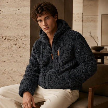 Men's Hooded Fleece Zipper Jacket ✨𝘉𝘶𝘺 𝘢𝘯𝘺 2 𝘢𝘯𝘥 𝘨𝘦𝘵 𝘢𝘯 𝘦𝘹𝘵𝘳𝘢 8% 𝘥𝘪𝘴𝘤𝘰𝘶𝘯𝘵