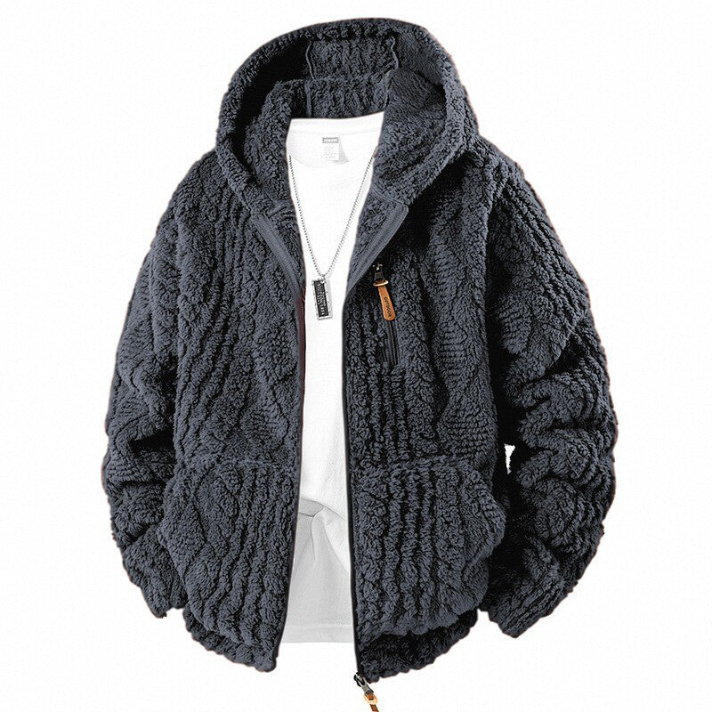 Men's Hooded Fleece Zipper Jacket ✨𝘉𝘶𝘺 𝘢𝘯𝘺 2 𝘢𝘯𝘥 𝘨𝘦𝘵 𝘢𝘯 𝘦𝘹𝘵𝘳𝘢 8% 𝘥𝘪𝘴𝘤𝘰𝘶𝘯𝘵