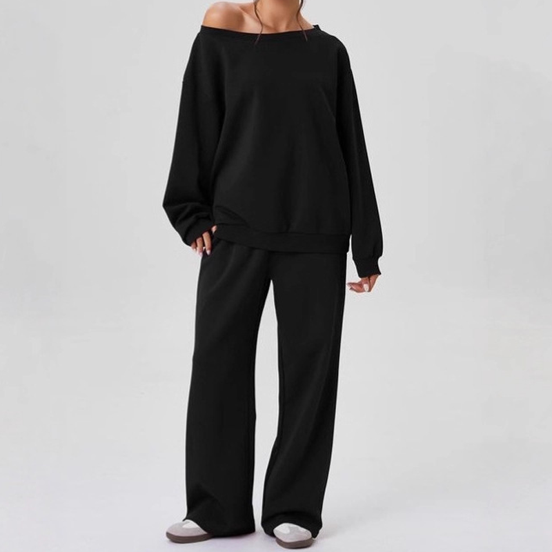 Casual Long Sleeve Pullover & Pants Set ✨𝘉𝘶𝘺 𝘢𝘯𝘺 2 𝘢𝘯𝘥 𝘨𝘦𝘵 𝘢𝘯 𝘦𝘹𝘵𝘳𝘢 8% 𝘥𝘪𝘴𝘤𝘰𝘶𝘯𝘵