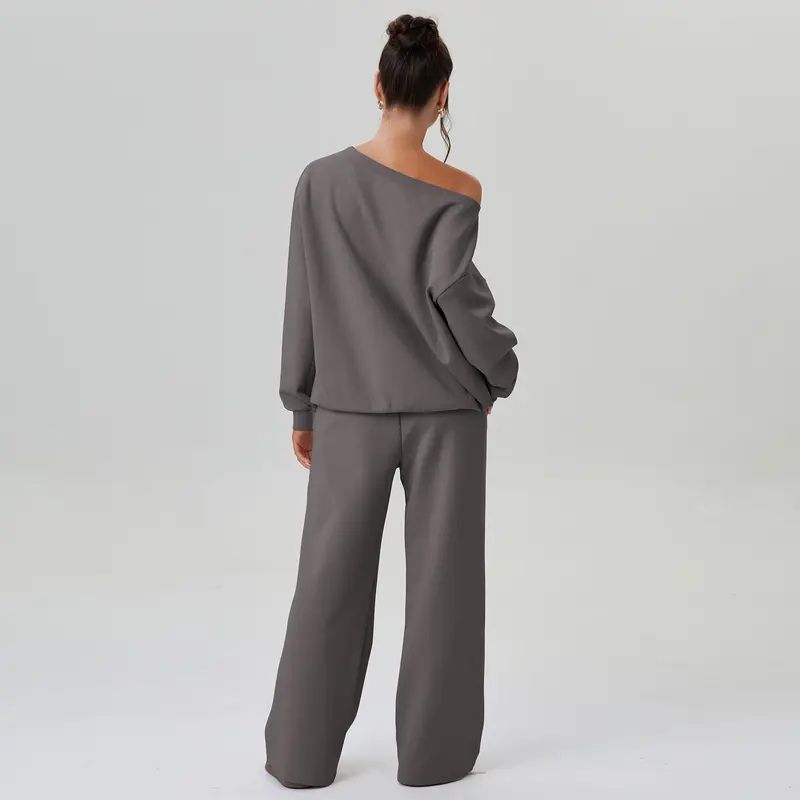 Casual Long Sleeve Pullover & Pants Set ✨𝘉𝘶𝘺 𝘢𝘯𝘺 2 𝘢𝘯𝘥 𝘨𝘦𝘵 𝘢𝘯 𝘦𝘹𝘵𝘳𝘢 8% 𝘥𝘪𝘴𝘤𝘰𝘶𝘯𝘵