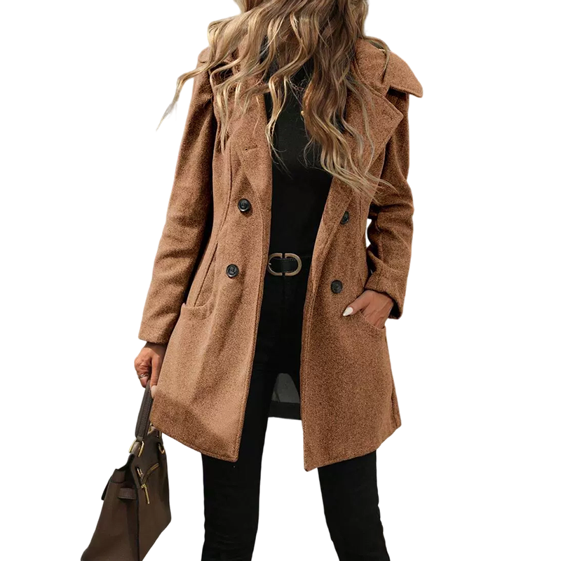 Women's Warm Double Breasted Hooded Coat ✨𝘉𝘶𝘺 𝘢𝘯𝘺 2 𝘢𝘯𝘥 𝘨𝘦𝘵 𝘢𝘯 𝘦𝘹𝘵𝘳𝘢 8% 𝘥𝘪𝘴𝘤𝘰𝘶𝘯𝘵