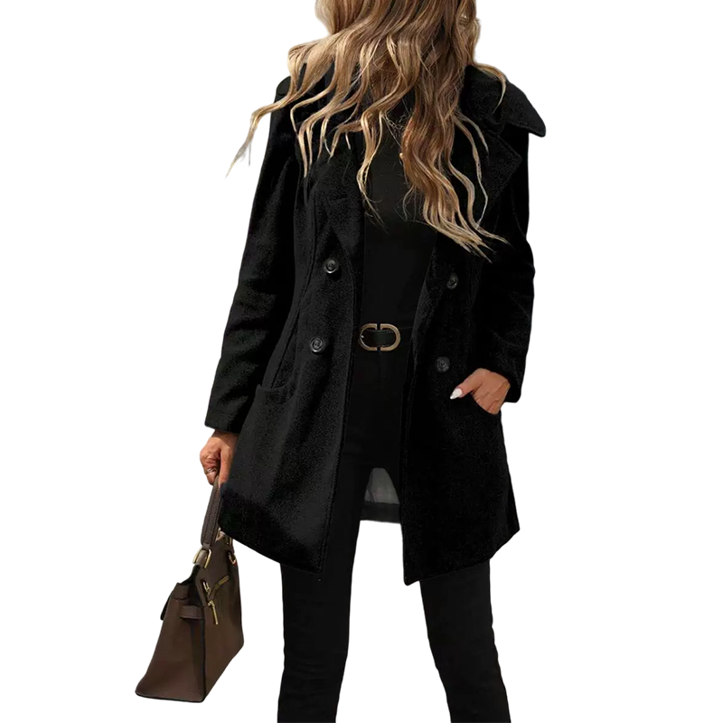 Women's Warm Double Breasted Hooded Coat ✨𝘉𝘶𝘺 𝘢𝘯𝘺 2 𝘢𝘯𝘥 𝘨𝘦𝘵 𝘢𝘯 𝘦𝘹𝘵𝘳𝘢 8% 𝘥𝘪𝘴𝘤𝘰𝘶𝘯𝘵