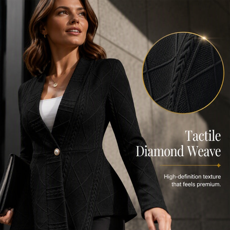 Minimalist Solid Textured Button Front Jacket ✨𝘉𝘶𝘺 𝘢𝘯𝘺 2 𝘢𝘯𝘥 𝘨𝘦𝘵 𝘢𝘯 𝘦𝘹𝘵𝘳𝘢 8% 𝘥𝘪𝘴𝘤𝘰𝘶𝘯𝘵