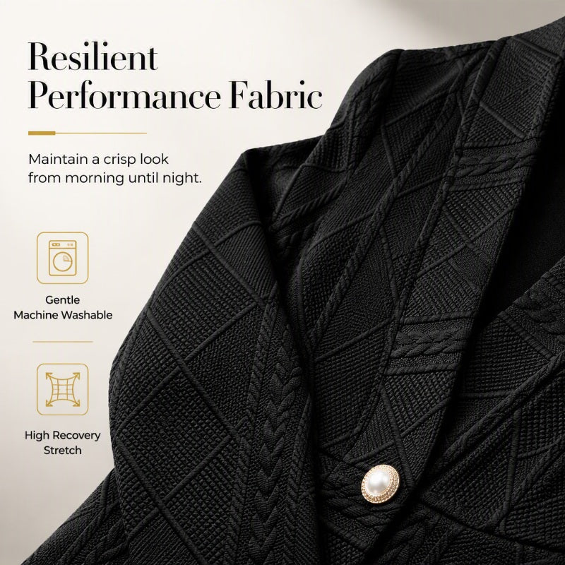 Minimalist Solid Textured Button Front Jacket ✨𝘉𝘶𝘺 𝘢𝘯𝘺 2 𝘢𝘯𝘥 𝘨𝘦𝘵 𝘢𝘯 𝘦𝘹𝘵𝘳𝘢 8% 𝘥𝘪𝘴𝘤𝘰𝘶𝘯𝘵