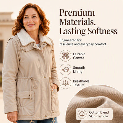 Women's Mid-Length Hooded Padded Jacket ✨𝘉𝘶𝘺 𝘢𝘯𝘺 2 𝘢𝘯𝘥 𝘨𝘦𝘵 𝘢𝘯 𝘦𝘹𝘵𝘳𝘢 8% 𝘥𝘪𝘴𝘤𝘰𝘶𝘯𝘵