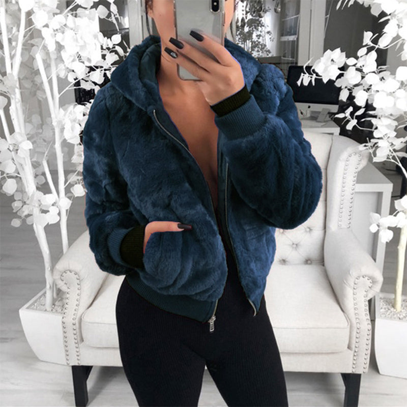 Women's Faux Fur Warm Coat with Pockets ✨𝘉𝘶𝘺 𝘢𝘯𝘺 2 𝘢𝘯𝘥 𝘨𝘦𝘵 𝘢𝘯 𝘦𝘹𝘵𝘳𝘢 8% 𝘥𝘪𝘴𝘤𝘰𝘶𝘯𝘵