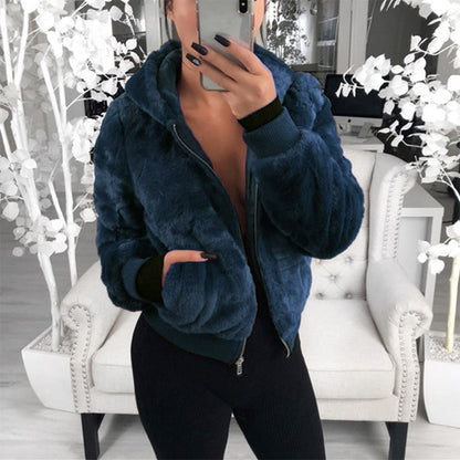 Women's Faux Fur Warm Coat with Pockets ✨𝘉𝘶𝘺 𝘢𝘯𝘺 2 𝘢𝘯𝘥 𝘨𝘦𝘵 𝘢𝘯 𝘦𝘹𝘵𝘳𝘢 8% 𝘥𝘪𝘴𝘤𝘰𝘶𝘯𝘵