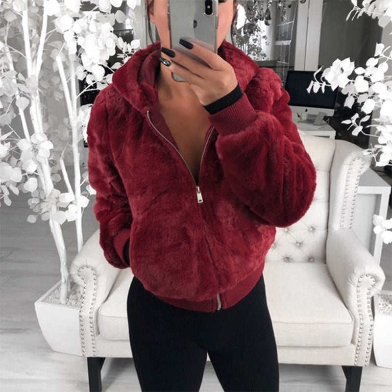 Women's Faux Fur Warm Coat with Pockets ✨𝘉𝘶𝘺 𝘢𝘯𝘺 2 𝘢𝘯𝘥 𝘨𝘦𝘵 𝘢𝘯 𝘦𝘹𝘵𝘳𝘢 8% 𝘥𝘪𝘴𝘤𝘰𝘶𝘯𝘵