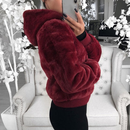 Women's Faux Fur Warm Coat with Pockets ✨𝘉𝘶𝘺 𝘢𝘯𝘺 2 𝘢𝘯𝘥 𝘨𝘦𝘵 𝘢𝘯 𝘦𝘹𝘵𝘳𝘢 8% 𝘥𝘪𝘴𝘤𝘰𝘶𝘯𝘵