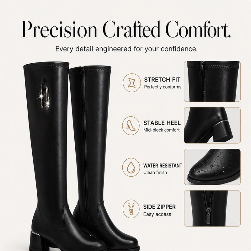 Women's Warm Elastic Over-the-Knee Boots ✨𝘉𝘶𝘺 𝘢𝘯𝘺 2 𝘢𝘯𝘥 𝘨𝘦𝘵 𝘢𝘯 𝘦𝘹𝘵𝘳𝘢 8% 𝘥𝘪𝘴𝘤𝘰𝘶𝘯𝘵