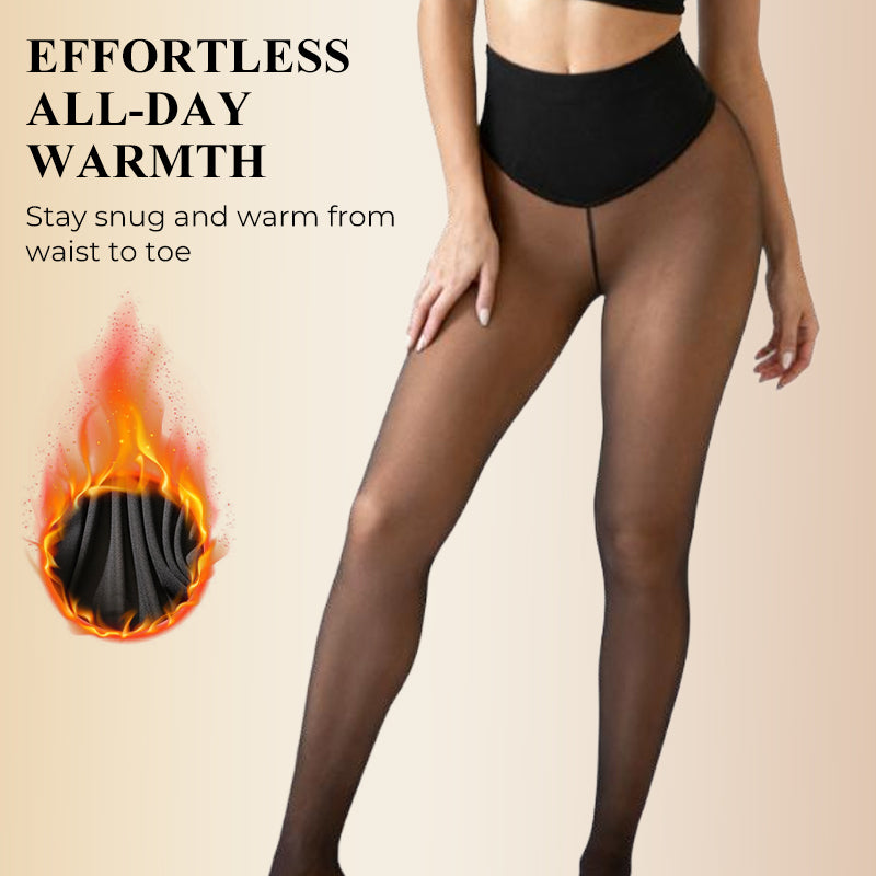 🍂 Women’s Thermal Sculpting Tights With Compression Waistband🎀