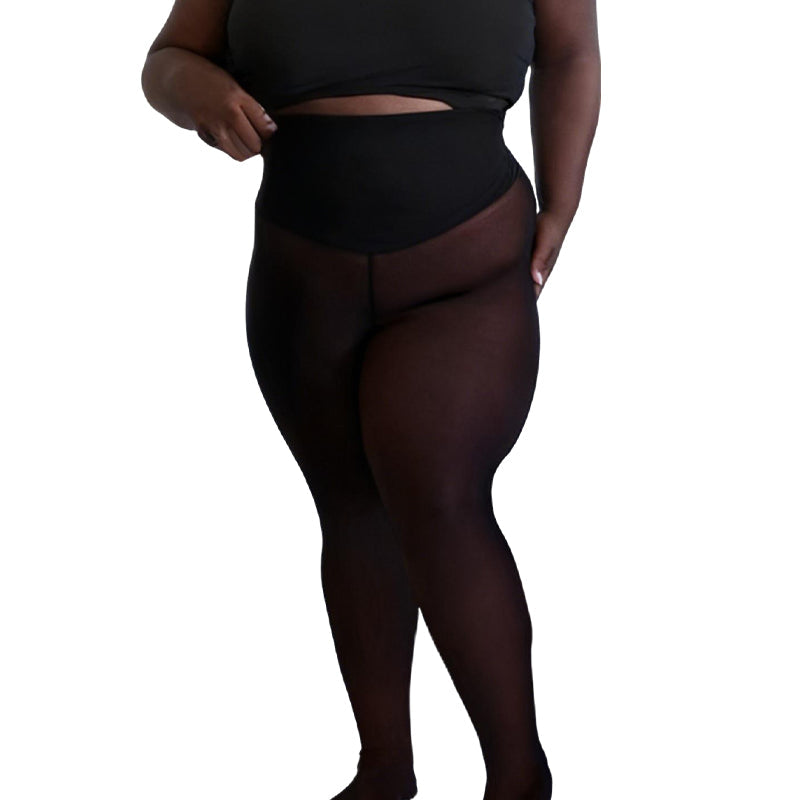 🍂 Women’s Thermal Sculpting Tights With Compression Waistband🎀