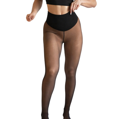 🍂 Women’s Thermal Sculpting Tights With Compression Waistband🎀