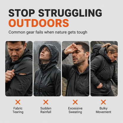 Men's Waterproof & Windproof Outdoor Hiking Jackets