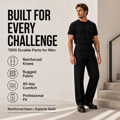 Men's Casual Double Knee Cargo Pant