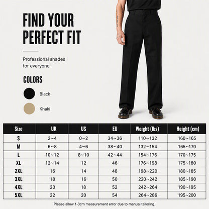 Men's Casual Double Knee Cargo Pant